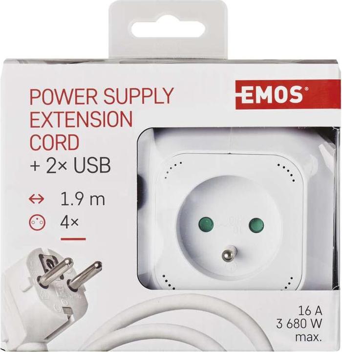 Produktbild Emos P04119U (1.90 m, USB)