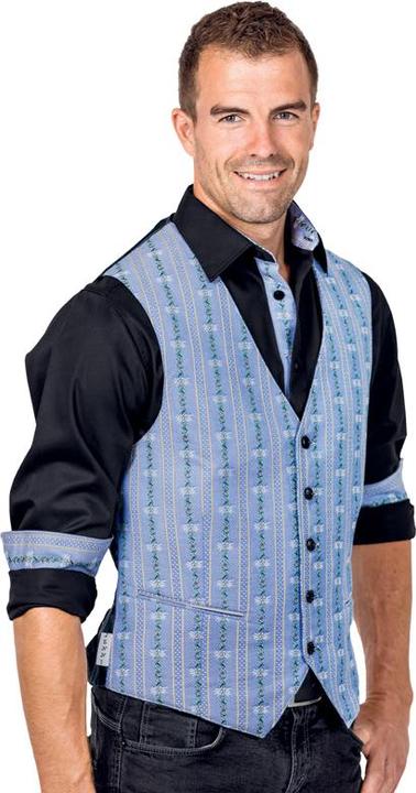 Immagine prodotto Jenni Hemden Herrenhemd Uni Kontraststoff (4XL)