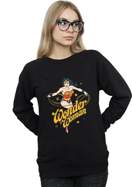 Immagine prodotto Wonder Woman Stars Felpa Donna (L)