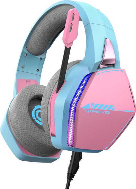 Produktbild Oniverse Gaming Headset Nebula - Diva Pink (Kabelgebunden)