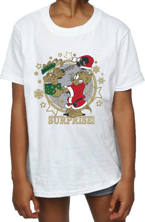 Image du produit Tom & Jerry - T-shirt CHRISTMAS SURPRISE - Fille (140, 146)