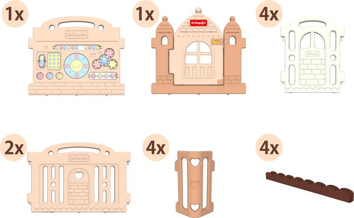 Immagine prodotto Dwinguler Castello (150 cm, 240 cm)