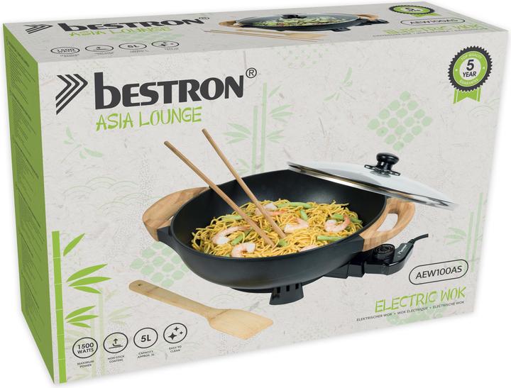 Actual product image Bestron Electric wok