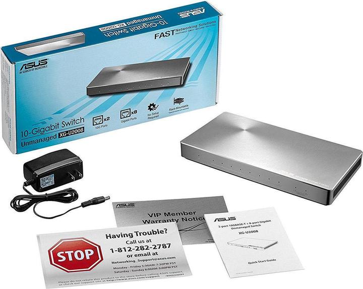 Produktbild ASUS Xg-U2008 (10 Ports)