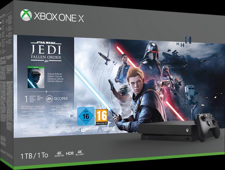 Produktbild Microsoft Xbox One X - Star Wars: Jedi Fallen Order Bundle