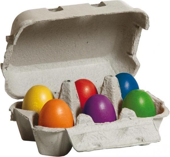 Image du produit Erzi 17012 - OEufs, multicolores dans un carton