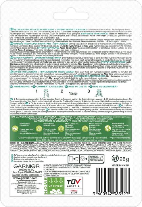 Immagine prodotto Garnier Maschera di tessuto