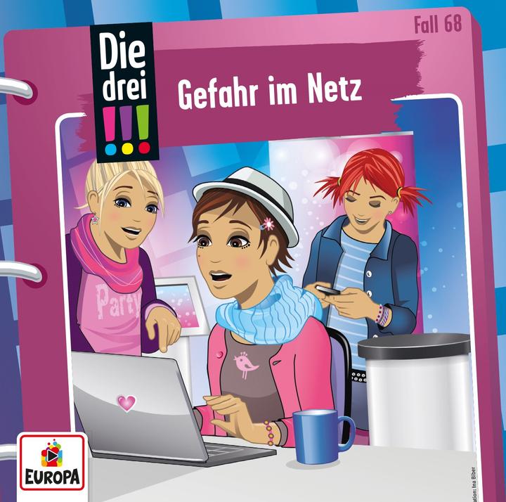 Actual product image DUPLICATE The three DREI AUSRUFEZEICHEN 68 - Danger on the net