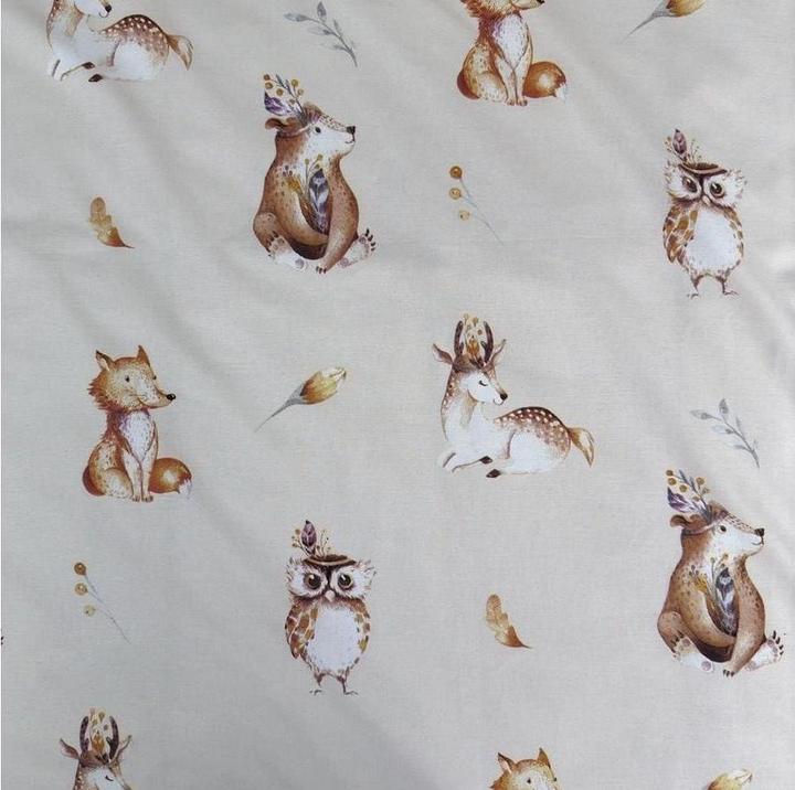 Actual product image Jerry Baby bed linen forest animals