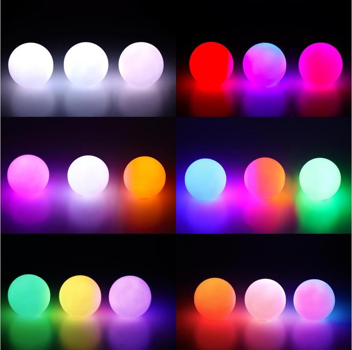 Actual product image Spin Balls Juggling Ball Set of 3 with LED
