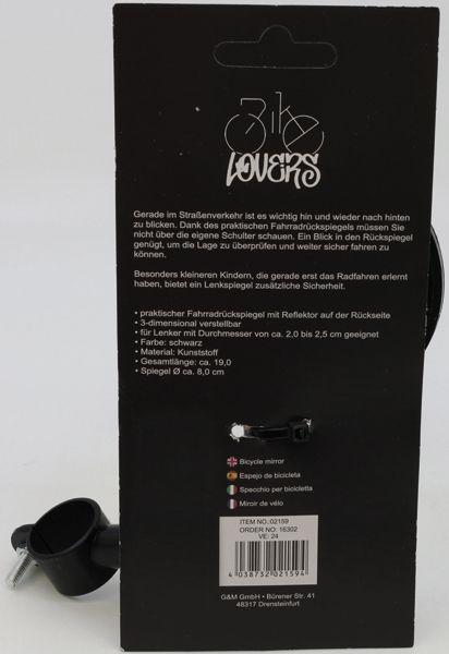 Produktbild OSMA Bike Lovers Fahrradspiegel mit Halterung