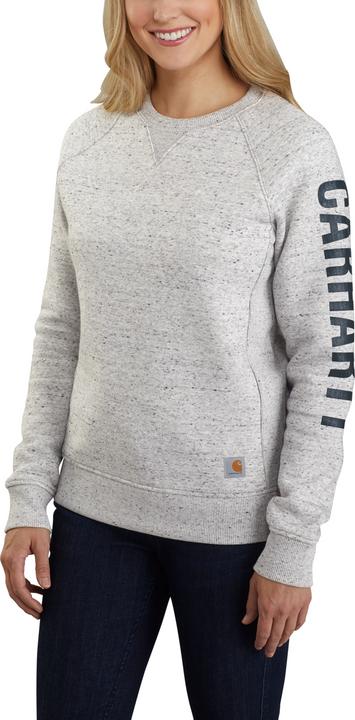 Carhartt Clarksburg Crewneck Sweatshirt Asphalt Heather Nep Gr.Xl