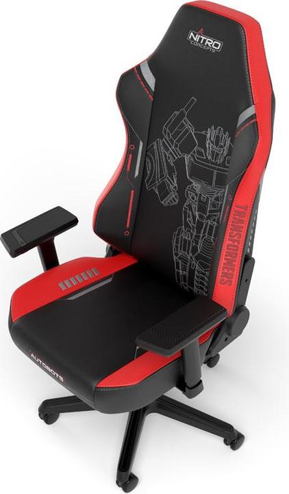 Immagine prodotto Nitro Concepts Sedia da gioco X1000 - Edizione Transformers Autobots