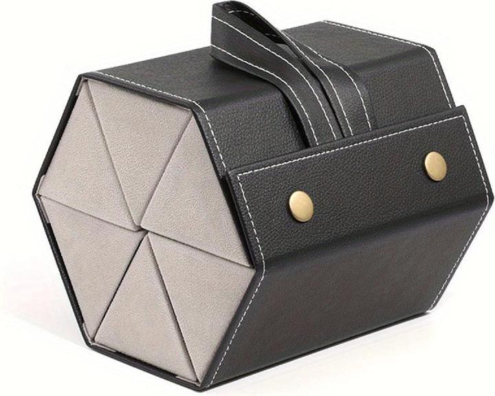 Only-Bags.Store Premium-Sonnenbrillen-Aufbewahrungs-Organizer, Brillen-Klapp-Reiseetui, hängende Display-Stütze