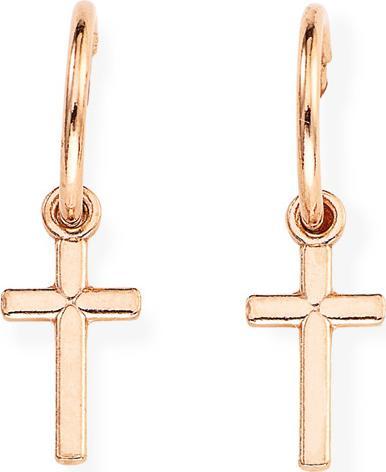 Amen Rosary Bell Cross Ohrringe (Silber 925)