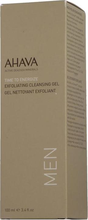 Actual product image Ahava Time to Energize Exfoliating Cleansing Gel (Gel, 100 ml)
