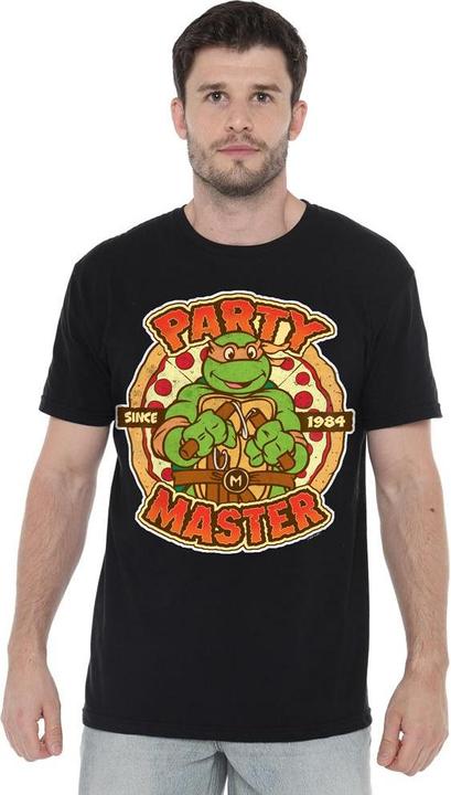 Immagine prodotto Teenage Mutant NT Mikey Party Master Maglietta Uomo (M)