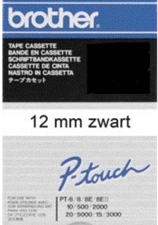 Image du produit Brother Tc-201 (1.20 cm, Noir)