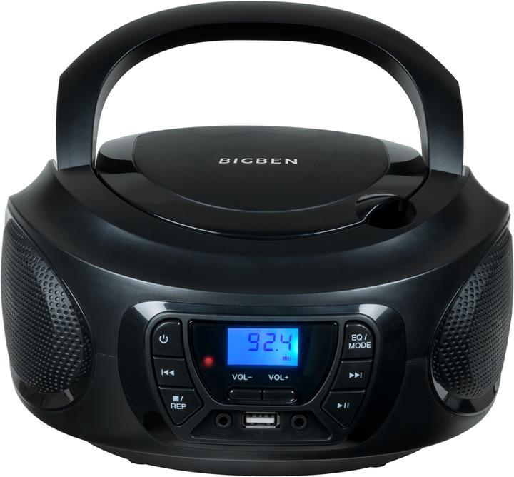 Bigben CD62 (VHF, FM, Radio Frequency (RF), Bluetooth)
