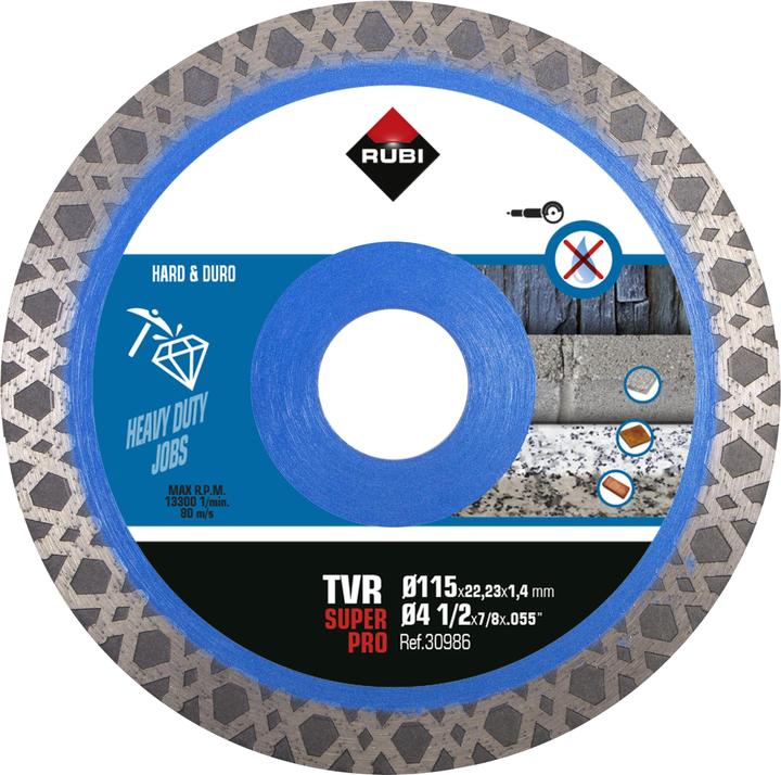 Immagine prodotto Rubi Disco da taglio diamantato 115x22,2mm