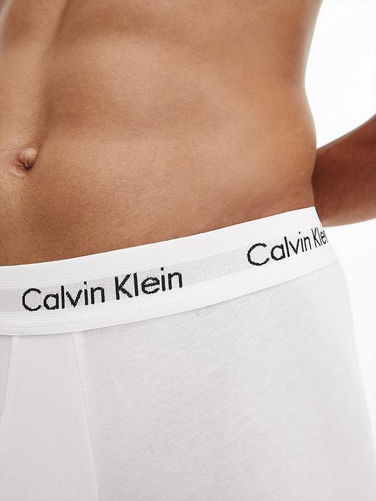 Produktbild Calvin Klein Low Rise Trunk "Cotton Stretch" weiss (L, 3er Pack)