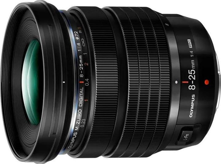 Produktbild Olympus OM System m.Zuiko Digital 8-25mm F4 Pro (Micro Four Thirds, Micro Four Thirds)