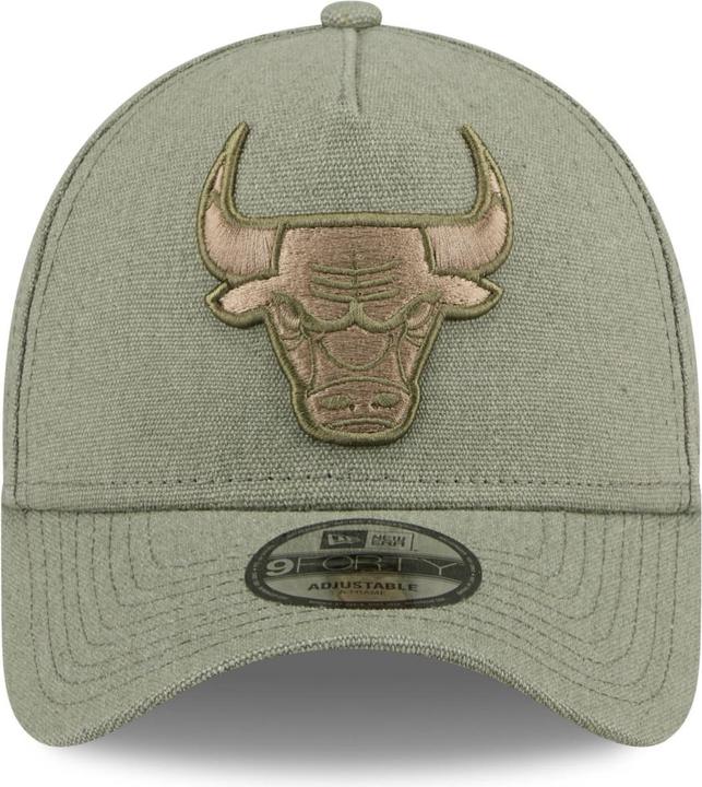 Image du produit New Era A-Frame Trucker Lin Cap - Chicago Bulls olive (Taille unique)