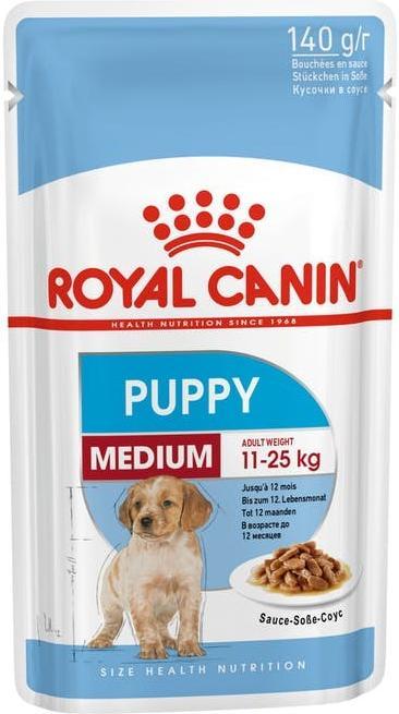 Image du produit Royal Canin SHN WET Medium Puppy (Chiot + chaton, 10 pcs, 1400 g)