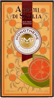 Immagine prodotto Monotheme Agrumi Di Sicilia Eau De Toilette Spray 100ml (L) (Eau de toilette, 100 ml)