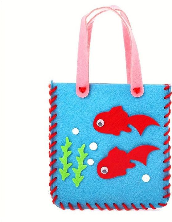Immagine prodotto Activity Board Kit di cucito per bambini, kit di cucito per borsetta, kit di artigianato per bambini, artigianato