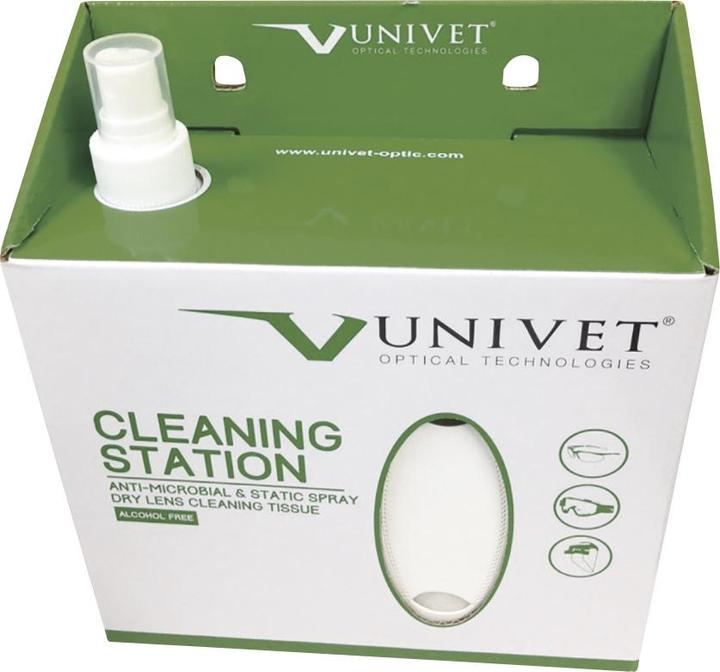 Magni Univet glazenwasstation250ml 280doekjes