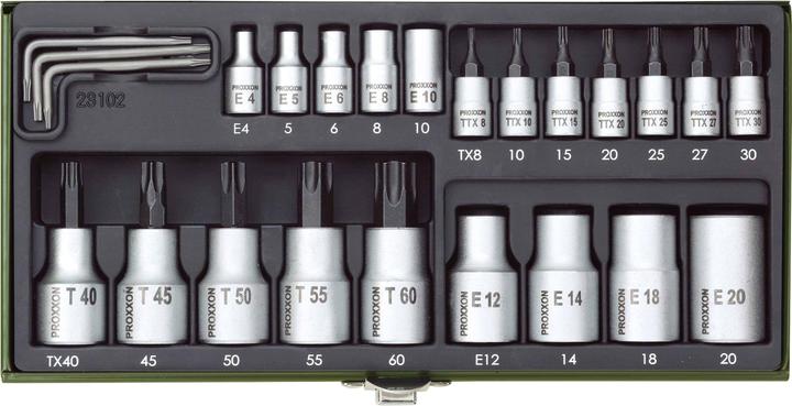 Produktbild Proxxon Steckschlüsselsatz (12.5 mm, 6.3 mm)
