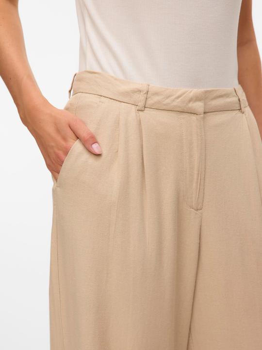 Immagine prodotto Vero Moda VMMINDY Pantaloni a vita media Pantaloni a gamba larga (W40/L30)