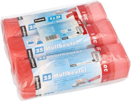 Image du produit Papstar Sacs poubelle 30 l, 75 pièces (75 x, 30 l)