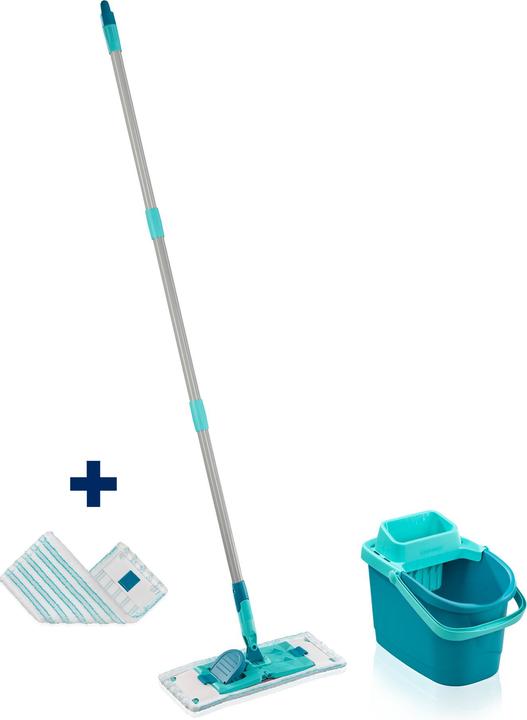 Produktbild Leifheit Set POWER CLEAN M mit 2x Ersatzbezug micro duo (2 Stk.)