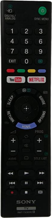 Actual product image Sony Rmt-Tx300e (Device-specific remote control, Infrared)