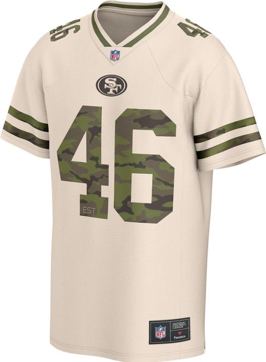 Fanatics San Francisco 49ers NFL Supporters Jersey sand camo - S (S)