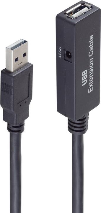 Produktbild Shiverpeaks ®-BASIC-S--USB 2.0 Verlängerung, AKTIV, A Stecker auf A Buchse, USB 2.0, 5,0m (5 m, USB 2.0)