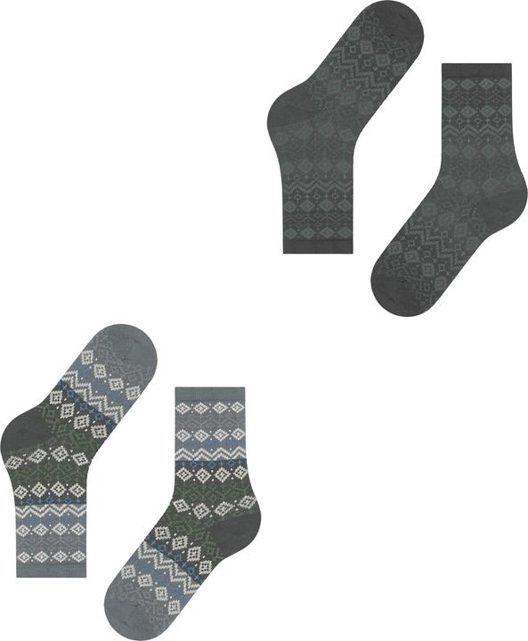 Image du produit Esprit Fair Isle 2-Pack Damen (lot de 2, 35 - 38)