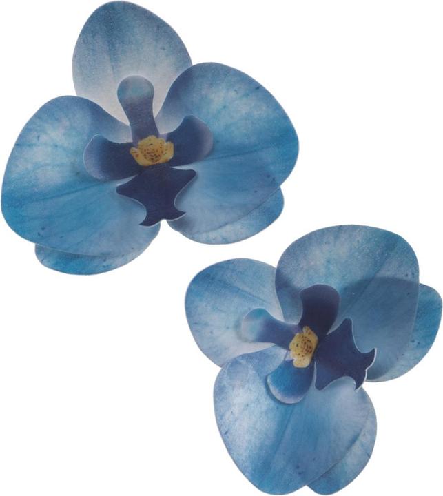 Produktbild Dekora Essbare Dekoration - Blaue Orchidee (10St.) (10 x)