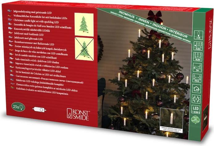 Produktbild Konstsmide LED Innenkette 'One String' 16 flg funkelnd (2.10 m)