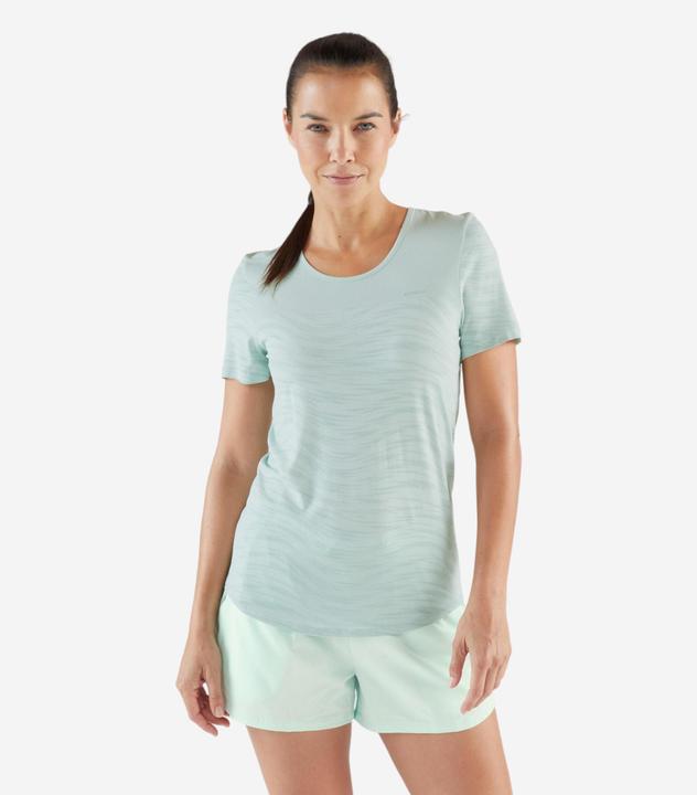 Actual product image Kiprun Laufshorts Trailrunning Damen atmungsaktiv - Run 500 Dry grün (XL)