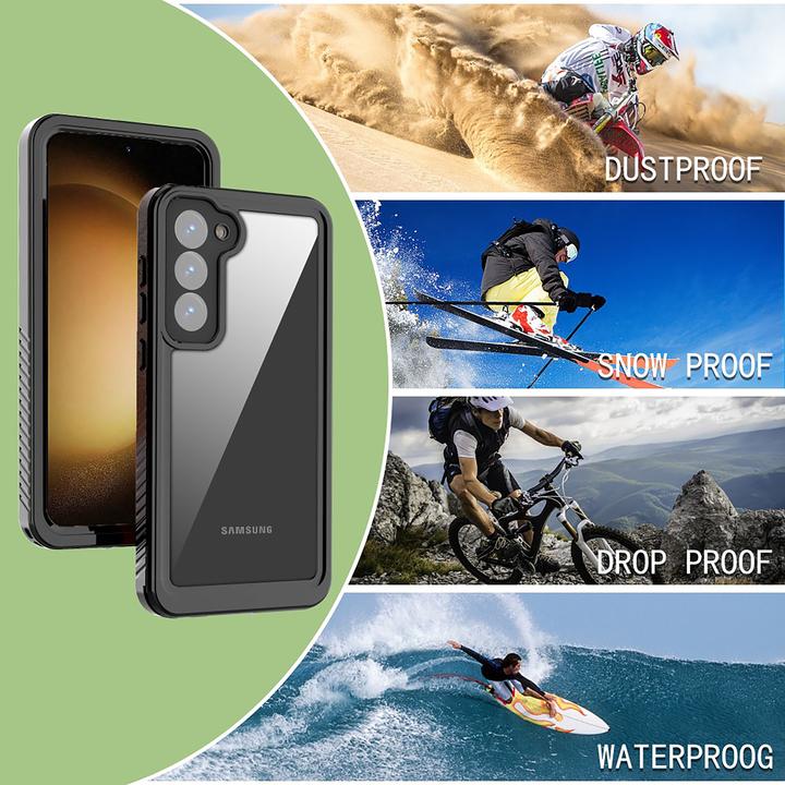 Produktbild Cazy Wasserdichte Hülle Kompatibel mit Samsung Galaxy S23+ - Unterwasser Hülle Handytaschen - (Samsung Galaxy S23+)