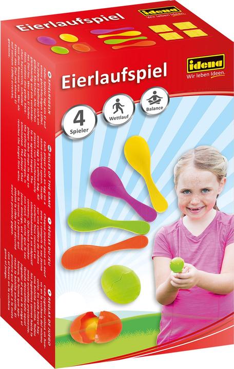Produktbild Idena Eierlaufspiel mit "Eigelb"-Sandsäckchen