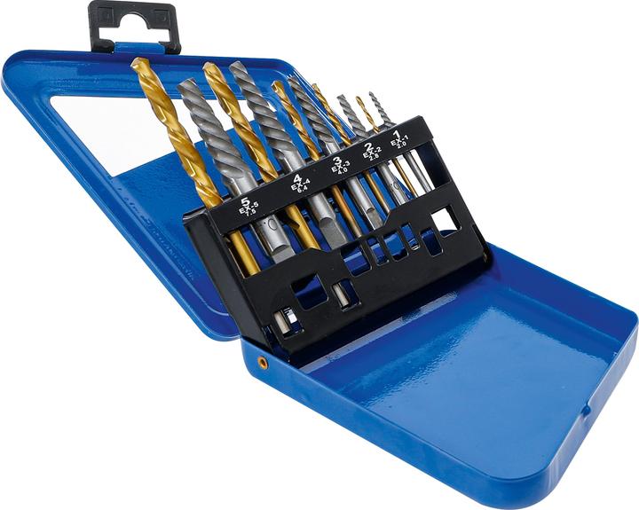 Produktbild BGS Schraubenausdreher und Linksbohrer-Satz (6.4 mm, 2.8 mm, 2 mm, 7.5 mm, 4 mm)