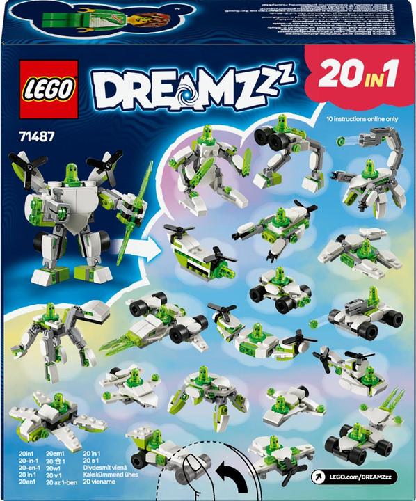 Produktbild LEGO Z-Blobs Roboter- und Fahrzeugabenteuer (71487, LEGO Dreamzzz)