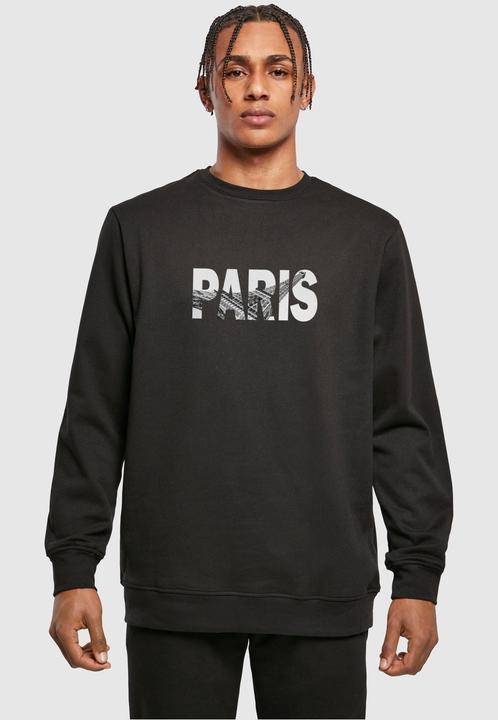 Produktbild Merchcode Paris Eiffel Tower Basic Crewneck - 115963 (3XL)