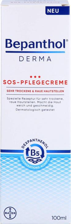 Image du produit Bayer HealthCare Bepanthol Derma Sos Soins (Crème pour le corps, 100 ml)