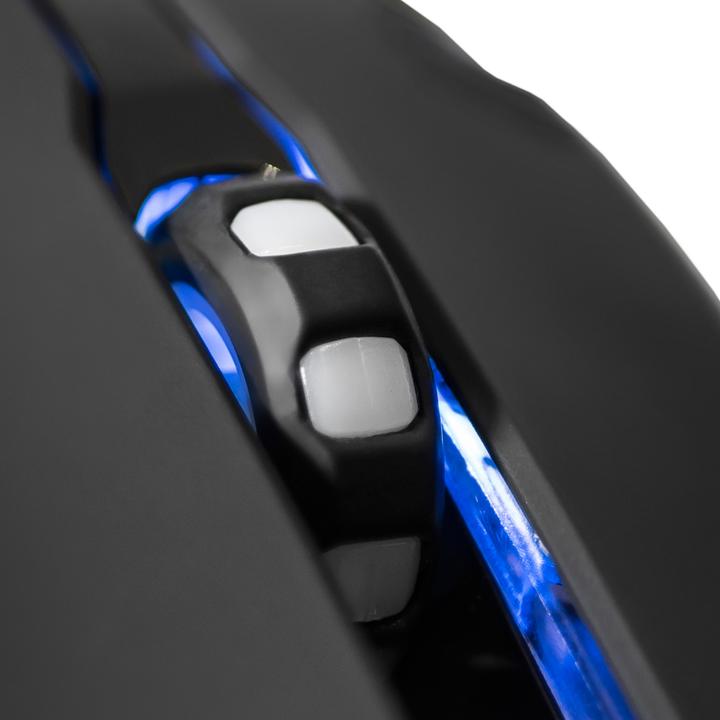Produktbild Mars Gaming for games MRM0 4000 DPI Black (Kabelgebunden)
