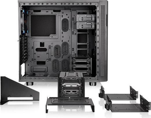 Actual product image Thermaltake Suppressor F31 - Tempered Glass Edition - Tower - ATX - without power supply (PS/2) (ATX, mATX, Mini-ITX)